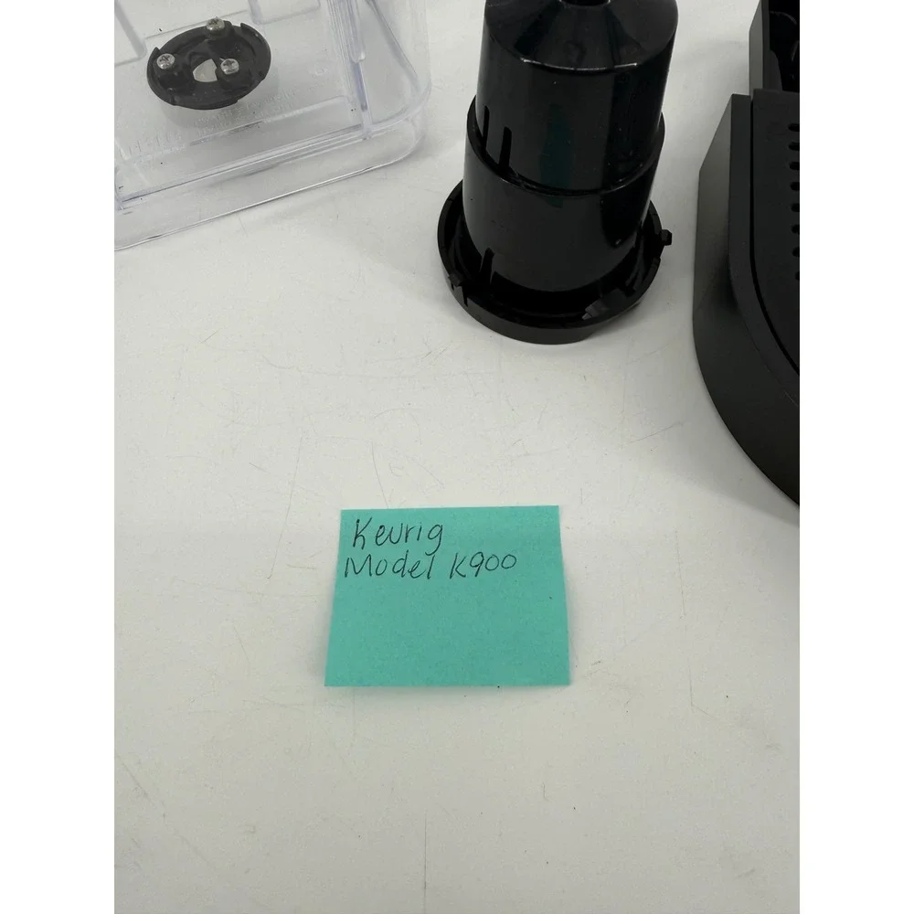 Keurig K900 Replacement Parts Water Reservoir Lid Drip Tray and Pod Holder Black
